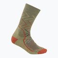 Șosete de trekking pentru femei icebreaker Hike+ Medium Crew Sunrise lichen/cedarwood