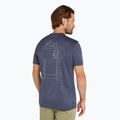 Tricou de trekking pentru bărbați  icebreaker Merino 150 Tech Lite Back Pack graphite 3