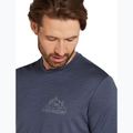 Tricou de trekking pentru bărbați  icebreaker Merino 150 Tech Lite Back Pack graphite 4