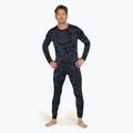 Longsleeve termoactiv pentru bărbați icebreaker Merino 200 Oasis Crewe Cloud Dye graphite/black 2