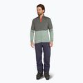 Bluză pentru bărbați icebreaker Merino 400 RealFleece Descender LS Zip galaxy/ moss/ cb 2