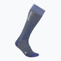 Șosete de schi pentru bărbați icebreaker Merino Ski+ Light OTC Mountain Contour dawn/brilliant/snow