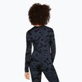 Longsleeve termoactiv pentru femei icebreaker Merino 200 Oasis Crewe Cloud Dye graphite/black 3