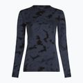 Longsleeve termoactiv pentru femei icebreaker Merino 200 Oasis Crewe Cloud Dye graphite/black 7