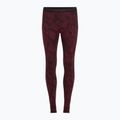 Pantaloni termoactivi pentru femei icebreaker Merino 260 Vertex Leggings Frozen Forms black/ port/j 7