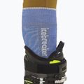 Șosete de schi pentru bărbați icebreaker Merino Ski+ Medium OTC Mountain Contour brilliant/ether/baja 4