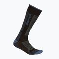 Șosete de schi pentru femei icebreaker Merino Ski+ Ultralight OTC black/dawn/graphite