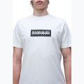 Tricou pentru bărbați Napapijri S-Box Logo white heron 3