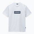 Tricou pentru bărbați Napapijri S-Box Logo white heron 4