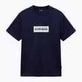 Tricou pentru bărbați Napapijri S-Box Logo blu marine