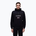 Hanorac pentru bărbați Napapijri Burgee Half Zip Hooded 2.0 black 041