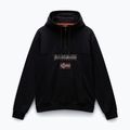 Hanorac pentru bărbați Napapijri Burgee Half Zip Hooded 2.0 black 041 5