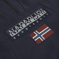 Hanorac pentru bărbați Napapijri Burgee Half Zip Hooded 2.0 blu marine 3