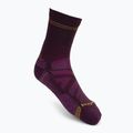 Șosete de trekking pentru femei Smartwool Performance Hike Light Cushion Mid Crew, mov, SW0015725901