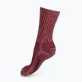 Șosete de trekking pentru femei Smartwool Classic Hike Light Cushion Crew, roșu, SW010293D421 2
