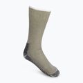 Șosete de trekking Smartwool Classic Mountaineer Maximum Cushion Crew, maro și roșu, SW0133002361