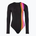 Costum de înot pentru femei Hurley Fiji Fantasy Tie Back Surf Suit black