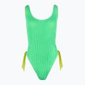 Costum de baie dintr-o piesă pentru femei Hurley  Solid Scrunch Moderate One Piece seafoam