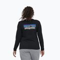 Longsleeve pentru femei Patagonia P-6 Logo Responsibili-Tee black 2