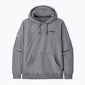 Patagonia Fitz Roy Icon Uprisal Hanorac cu glugă din gravel heather Sweatshirt 8