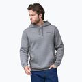Patagonia Fitz Roy Icon Uprisal Hanorac cu glugă din gravel heather Sweatshirt 3