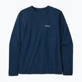 Tricou de trekking pentru femei Patagonia P-6 Logo Responsibili-Tee LS tidepool albastru 8