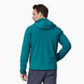 Geacă softshell pentru bărbați Patagonia R2 TechFace Hoody belay blue 2