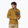 Bărbați Patagonia R1 Air Zip Neck fleece hanorac cosmic aur cosmic