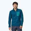 Bărbați Patagonia R1 Air Zip Neck fleece pulover lagom albastru
