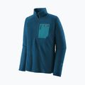 Bărbați Patagonia R1 Air Zip Neck fleece pulover lagom albastru 6