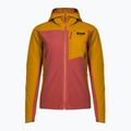 Geacă softshell pentru femei Patagonia R1 CrossStrata Hoody burl red