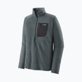 Bărbați Patagonia R1 Air Zip Neck fleece hanorac nou verde nouț 8