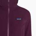 Geacă softshell pentru femei Patagonia R2 TechFace Hoody night plum 3
