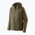 Jachetă izolată pentru bărbați Patagonia Nano Puff Hoody sage kaki 5