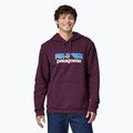 Bluză Patagonia P-6 Logo Uprisal night plum