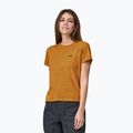 Tricou pentru femei Patagonia P-6 Logo Responsibili-Tee dried mango