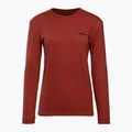 Tricou de trekking pentru femei Patagonia P-6 Logo Responsibili-Tee LS roșu burl roșu