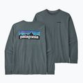 Longsleeve de trekking pentru bărbați Patagonia P-6 Logo Responsibili nouveau green 3