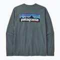 Longsleeve de trekking pentru bărbați Patagonia P-6 Logo Responsibili nouveau green 5