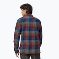 Tricou pentru bărbați Patagonia Organic Cotton MW Fjord Flannel guides/superior blue 2