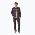 Tricou pentru bărbați Patagonia Organic Cotton MW Fjord Flannel guides/superior blue 3