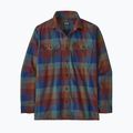 Tricou pentru bărbați Patagonia Organic Cotton MW Fjord Flannel guides/superior blue 4