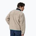 Bărbați Patagonia Classic Retro-X fleece sweatshirt natural w/obsidian plum 2