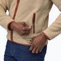 Bărbați Patagonia Retro Pile el capac kaki kaki w/sisu maro fleece sweatshirt 5
