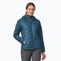 Geacă izolată pentru femei Patagonia Micro Puff Hoody lagom blue