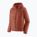 Jacheta de femei Patagonia Down Sweater Hoody roșu burl roșu 5