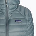Pulover cu glugă cu glugă Patagonia Down pentru femei nouveau green 3