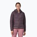 Geacă de iarnă pentru femei Patagonia Down Sweater Hoody obsidian plum