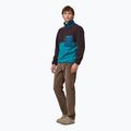 Bărbați Patagonia Microdini Microdini 1/2 Zip P / O fleece sweatshirt belay albastru 2