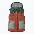 Patagonia pentru femei fără mâneci Bivy Hooded burl roșu 6